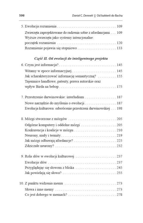 Od bakterii do Bacha. O ewolucji umysłów