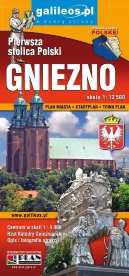 Gniezno. Plan miasta 1:12 500