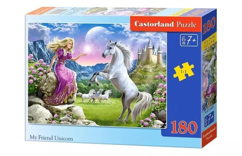 Puzzle 180 elementów. Jednorożec
