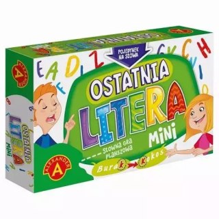 Gra planszowa. Ostatnia litera. Mini
