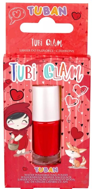 Lakier do paznokci Tubi Glam, czerwony