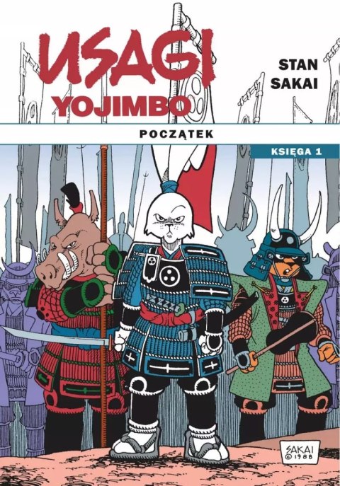 Usagi Yojimbo. Początek. Księga 1 Usagi Yojimbo. Początek. Księga 1