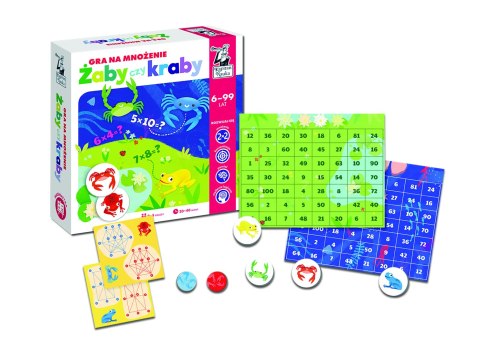 Żaby czy kraby. Gra na mnożenie Żaby czy kraby. Gra na mnożenie