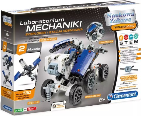 Laboratorium mechaniki. Naukowa zabawa. Pojazdy kosmiczne Laboratorium mechaniki. Naukowa zabawa. Pojazdy kosmiczne