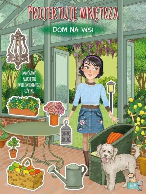 Dom na wsi. Projektuję wnętrza z naklejkami Dom na wsi. Projektuję wnętrza z naklejkami