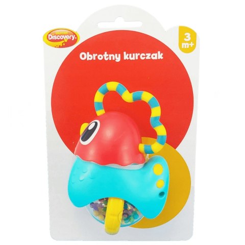 Grzechotka - obrotny kurczak
