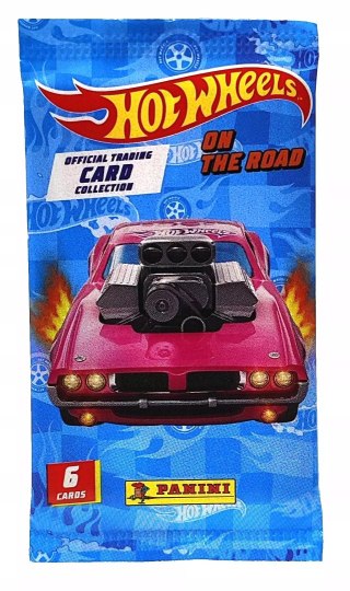 Hot Wheels saszetka z kartami Panini.