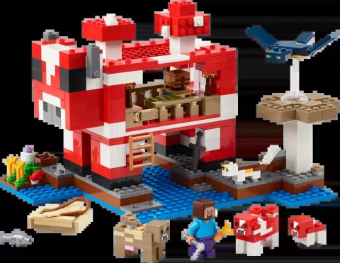 LEGO Minecraft™ Dom grzybowej krowy 21270