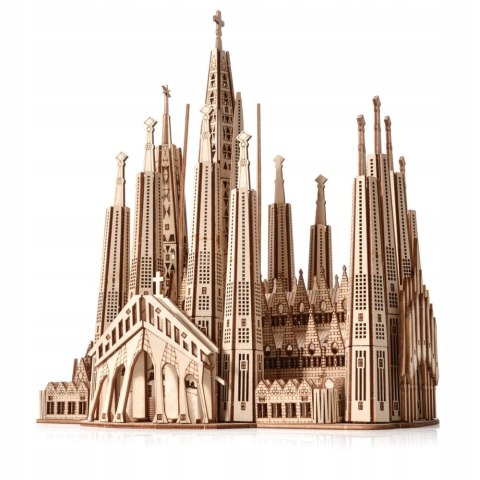 Little Story Drewniane Puzzle Model 3D Segrada Familia