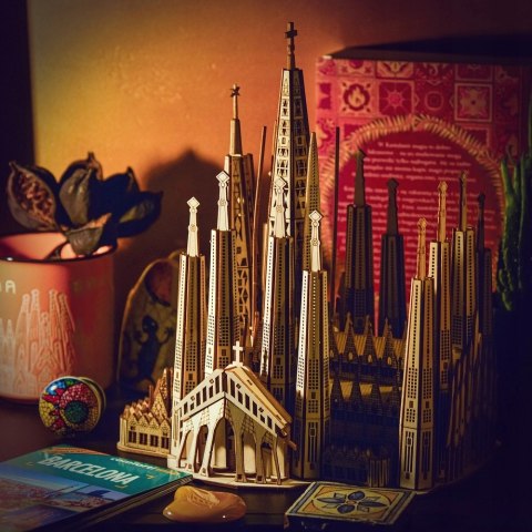 Little Story Drewniane Puzzle Model 3D Segrada Familia
