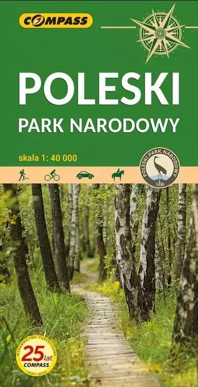 Mapa tur. - Poleski Park Narodowy 1:40 000 w.3 Mapa tur. - Poleski Park Narodowy 1:40 000 w.3