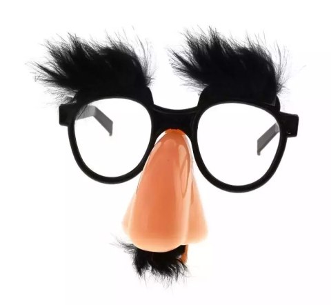 Okulary Profesorek czarne Okulary Profesorek czarne