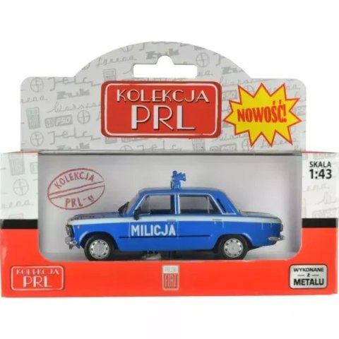 Pojazd PRL Fiat 125P Milicja Pojazd PRL Fiat 125P Milicja