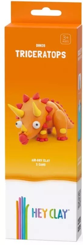 Hey Clay. Dinozaury. Triceratops