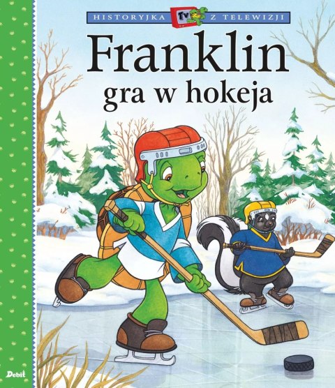 Historyjka z telewizji. Franklin gra w hokeja Historyjka z telewizji. Franklin gra w hokeja