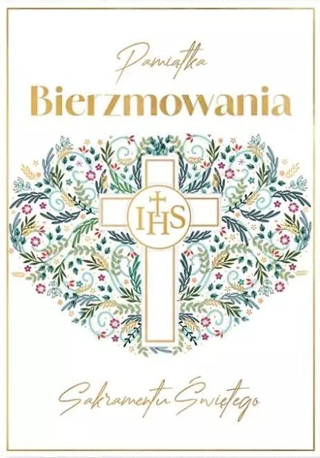 Karnet A5 Bierzmowanie. Krzyż Karnet A5 Bierzmowanie. Krzyż