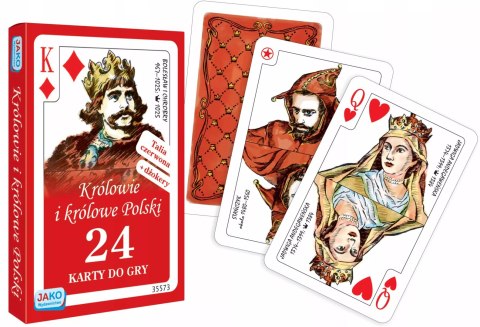 Karty 24 Królowie i królowe Polski Karty 24 Królowie i królowe Polski