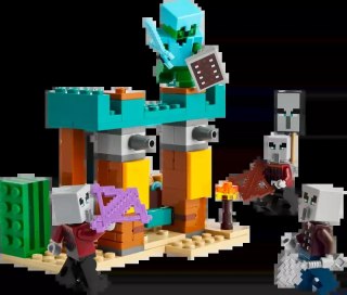 LEGO Minecraft™ Pustynny patrol złosadników 21267