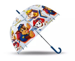 Parasolka przezroczysta automatyczna 48cm PAW PATROL Psi Patrol PW19921 Kids Euroswan