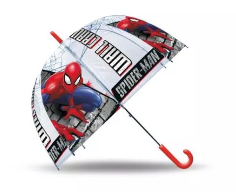 Parasolka przezroczysta automatyczna 48cm Spiderman SP50024 Kids Euroswan Parasolka przezroczysta automatyczna 48cm Spiderman SP50024 Kids Euroswan