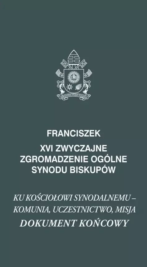 XVI Zwyczajne Zgromadzenie Ogólne Synodu Biskupów XVI Zwyczajne Zgromadzenie Ogólne Synodu Biskupów