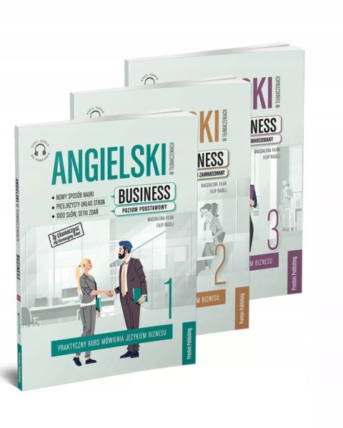 Angielski w tłumaczeniach. Business, części 1-3 Angielski w tłumaczeniach. Business, części 1-3