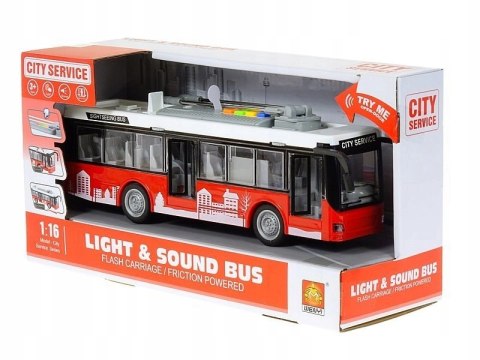 DUŻY AUTOBUS MIEJSKI ZE ŚWIATŁEM I DŹWIĘKIEM 7268 DUŻY AUTOBUS MIEJSKI ZE ŚWIATŁEM I DŹWIĘKIEM 7268