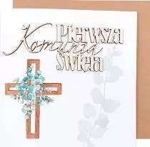 Kartka Pierwsza Komunia Święta Kartka Pierwsza Komunia Święta