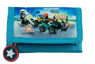 Portfel Playmobil City Action, niebieski