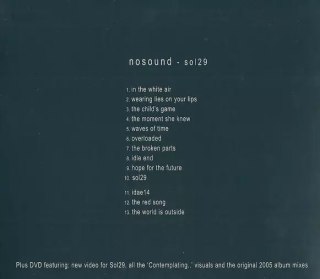 Sol29, CD + DVD