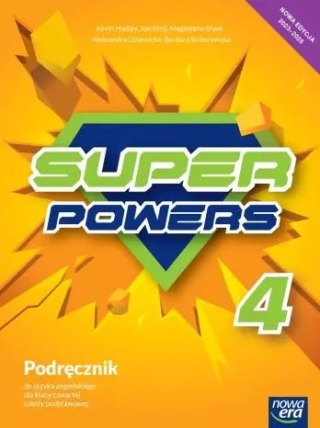 Super Powers Neon. Nowa edycja 2023-2025. Język angielski. Klasa 4. Podręcznik