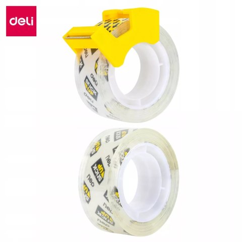 Taśma klejąca przeźroczysta deli 18MM*18,3M A30701