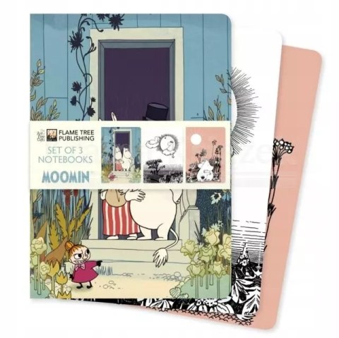 Moomin Set of 3 Standard Notebooks Moomin Set of 3 Standard Notebooks