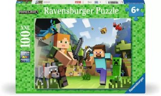 Puzzle 100 elementów. Minecraft