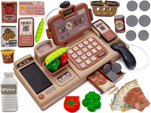 Edukacyjna sklepowa kasa fiskalna - mikrofon, waga, koszyk, akcesoria Przecena 3 Edukacyjna sklepowa kasa fiskalna - mikrofon, waga, koszyk, akcesoria Przecena 3