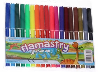 Flamastry 18 kolorów