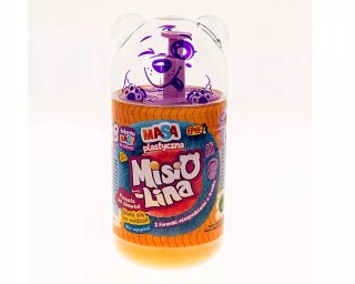 Misiolina masa plastyczna 2x50g + 2 foremki