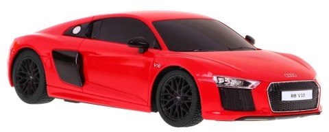 Audi R8 czerwony RASTAR model 1:24 Zdalnie sterowane auto + Pilot 2,4 GHz Audi R8 czerwony RASTAR model 1:24 Zdalnie sterowane auto + Pilot 2,4 GHz