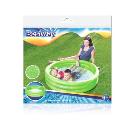 Basen Brodzik Zielony 122 25 cm BESTWAY Basen Brodzik Zielony 122 25 cm BESTWAY