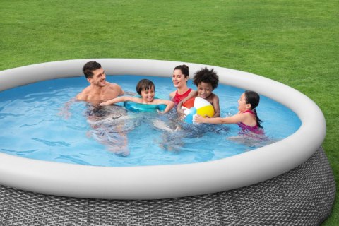 Basen Rozporowy 12FT 366x76cm Szary BESTWAY Basen Rozporowy 12FT 366x76cm Szary BESTWAY