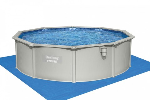 Basen panelowy HYDRIUM 460x120 Okrągły 15FT BESTWAY 8w1 + Pompa piaskowa