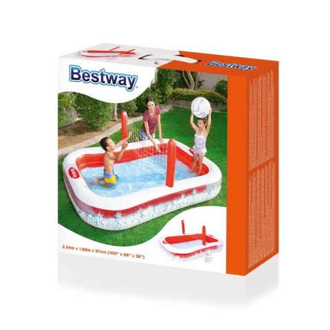 Basen Siatkówka Piłka 254 168 97cm BESTWAY Basen Siatkówka Piłka 254 168 97cm BESTWAY