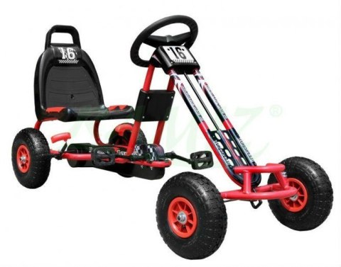 Duży Gokart TopSpeed Czerwony Duży Gokart TopSpeed Czerwony