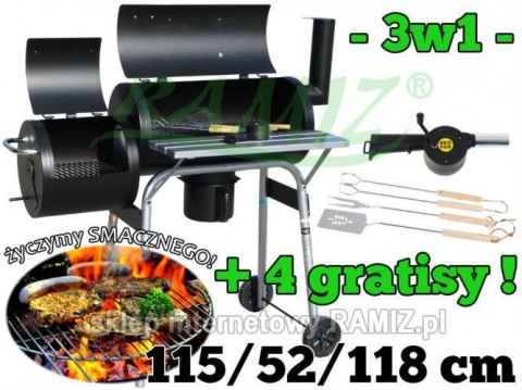 Grill BBQ z Wędzarnią Grill BBQ z Wędzarnią