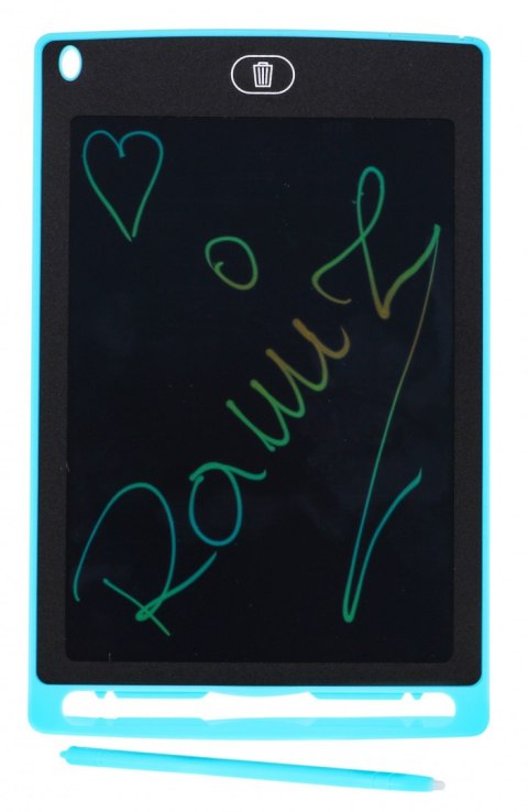 Interaktywny Tablet do rysowania dla dzieci 3+ niebieski 8,5" + Rysik + Kolorowe rysunki Interaktywny Tablet do rysowania dla dzieci 3+ niebieski 8,5" + Rysik + Kolorowe rysunki