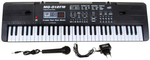 Keyboard z funkcją nauki dla dzieci 5+ Mikrofon + Nagrywanie Radio - model nr 012 Keyboard z funkcją nauki dla dzieci 5+ Mikrofon + Nagrywanie Radio - model nr 012