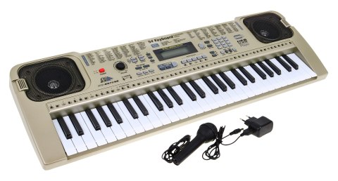 Keyboard z trybem lekcji dla dzieci 5+ Mikrofon - model nr 807 Keyboard z trybem lekcji dla dzieci 5+ Mikrofon - model nr 807