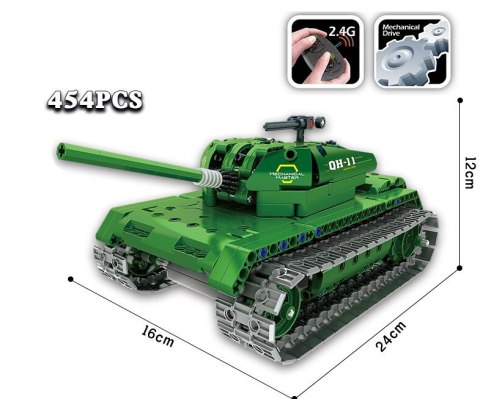 Klocki R/C Czołg 453 el