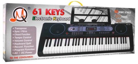 Wielofunkcyjny Keyboard dla dzieci 5+ Zestaw muzyczny Stojak na nuty Mikrofon - model nr 602 Wielofunkcyjny Keyboard dla dzieci 5+ Zestaw muzyczny Stojak na nuty Mikrofon - model nr 602