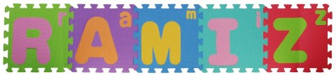 Puzzle piankowe Litery dla dzieci 3+ Pianka EVA + Wielkie Małe litery Alfabet + Mata podłogowa Puzzle piankowe Litery dla dzieci 3+ Pianka EVA + Wielkie Małe litery Alfabet + Mata podłogowa